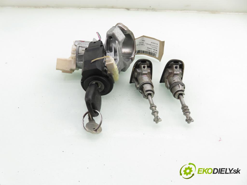 TOYOTA YARIS (_P9_) HB 2006 64,00 1.3 VVT-i (SCP90) 87 - 2SZ-FE 1298,00 spinačka / zámky N0502241256