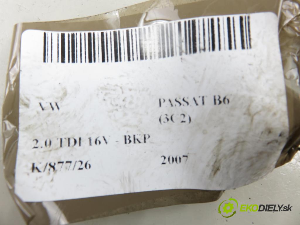 VW PASSAT B6 (3C2) SEDAN 2007 103,00 2.0 TDI 16V - BKP 1968,00 Brzdič strmeň LT
