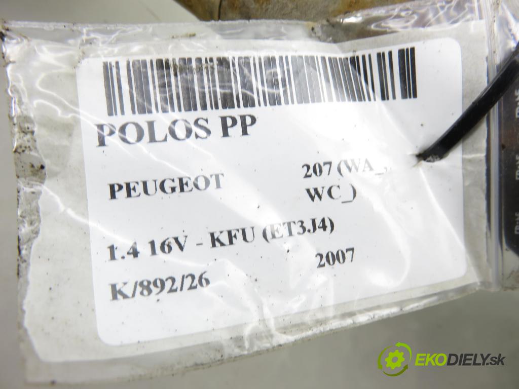 PEUGEOT 207 (WA_, WC_) HB 2007 65,00 1.4 16V - KFU (ET3J4) 1360,00 Poloos PP 9656956280