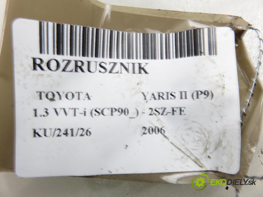 TOYOTA YARIS (_P9_) HB 2006 64,00 1.3 VVT-i (SCP90_) - 2SZ-FE 1298,00 Štartér 281000J030 ; MS4280003370 (Štartér)