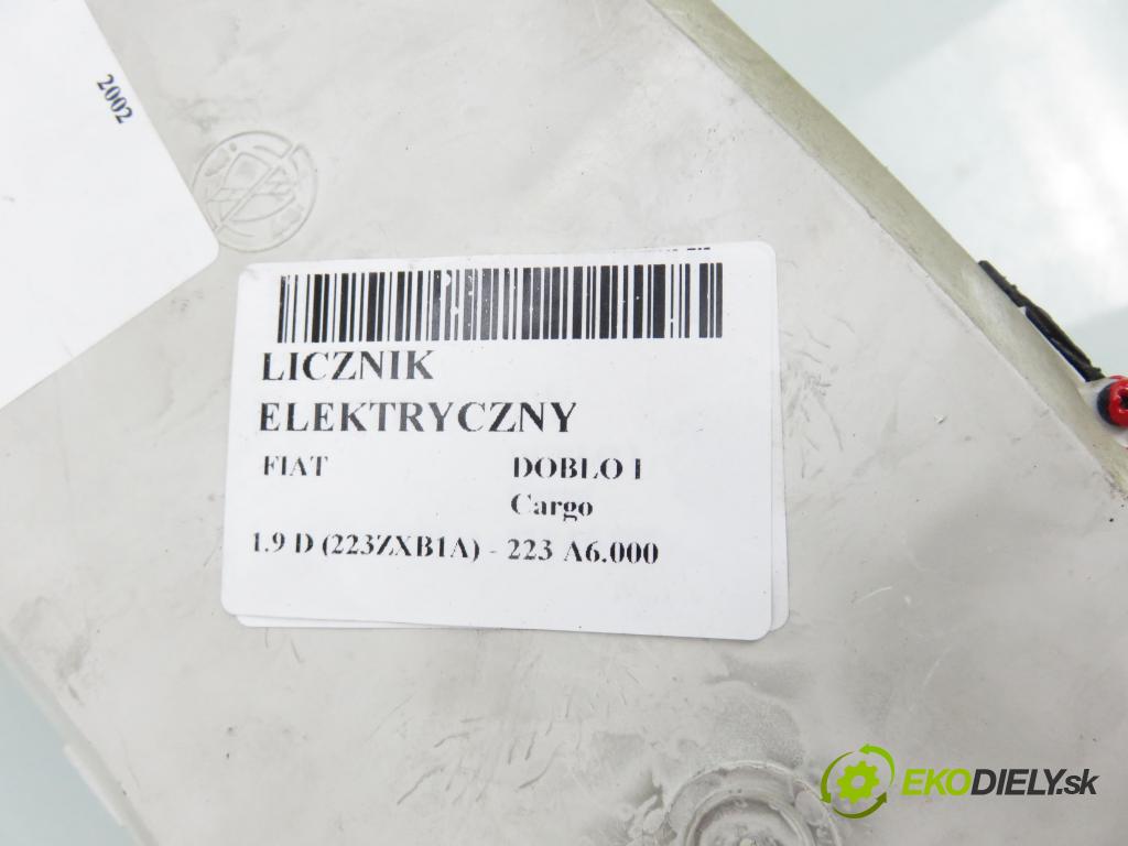 FIAT DOBLO Cargo (223_) FURGON 2002 46,00 1.9 D (223ZXB1A) - 223 A6.000 1910,00 Prístrojovka elektrický 46817749