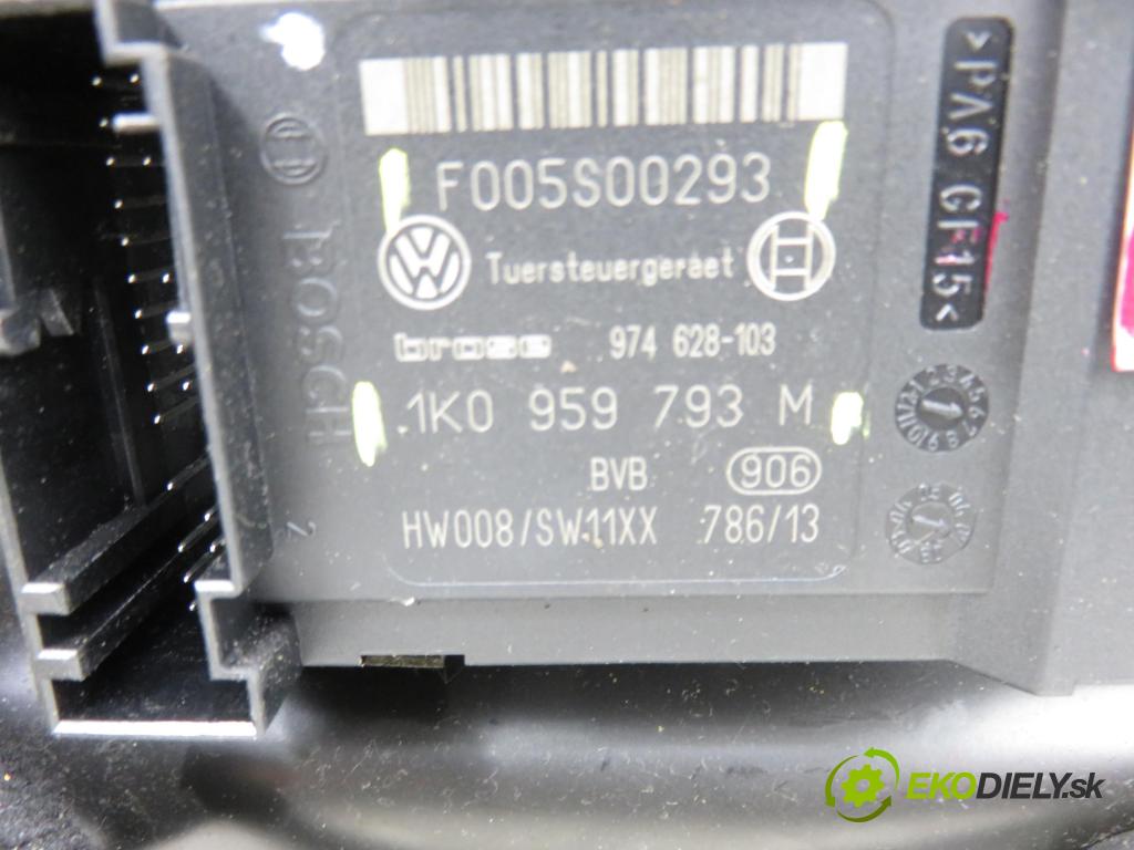 VW PASSAT B6 (3C2) SEDAN 2007 103,00 2.0 TDI 16V - BKP 1968,00 Mechanizmus okien 1K0959701Q ; 1K0959793M ; F005S00293