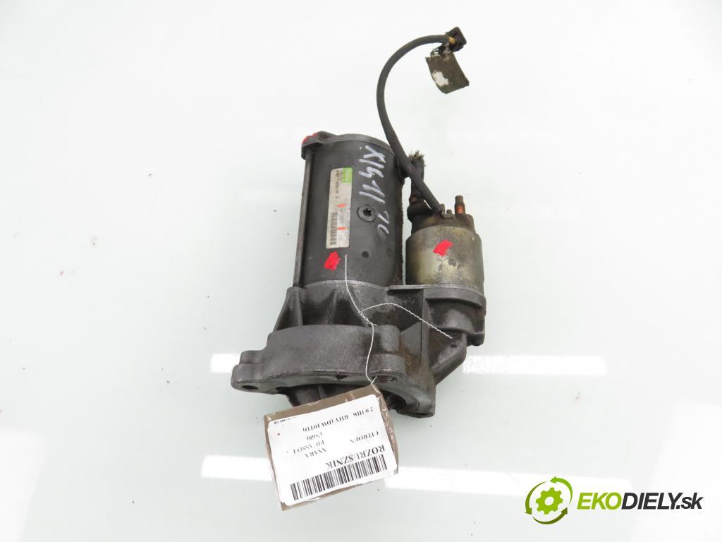 CITROEN XSARA PICASSO (N68) MINIVAN 2000 66,00 2.0 HDi 8V 90 - RHY 1997,00 Štartér 7R26 (Štartér)