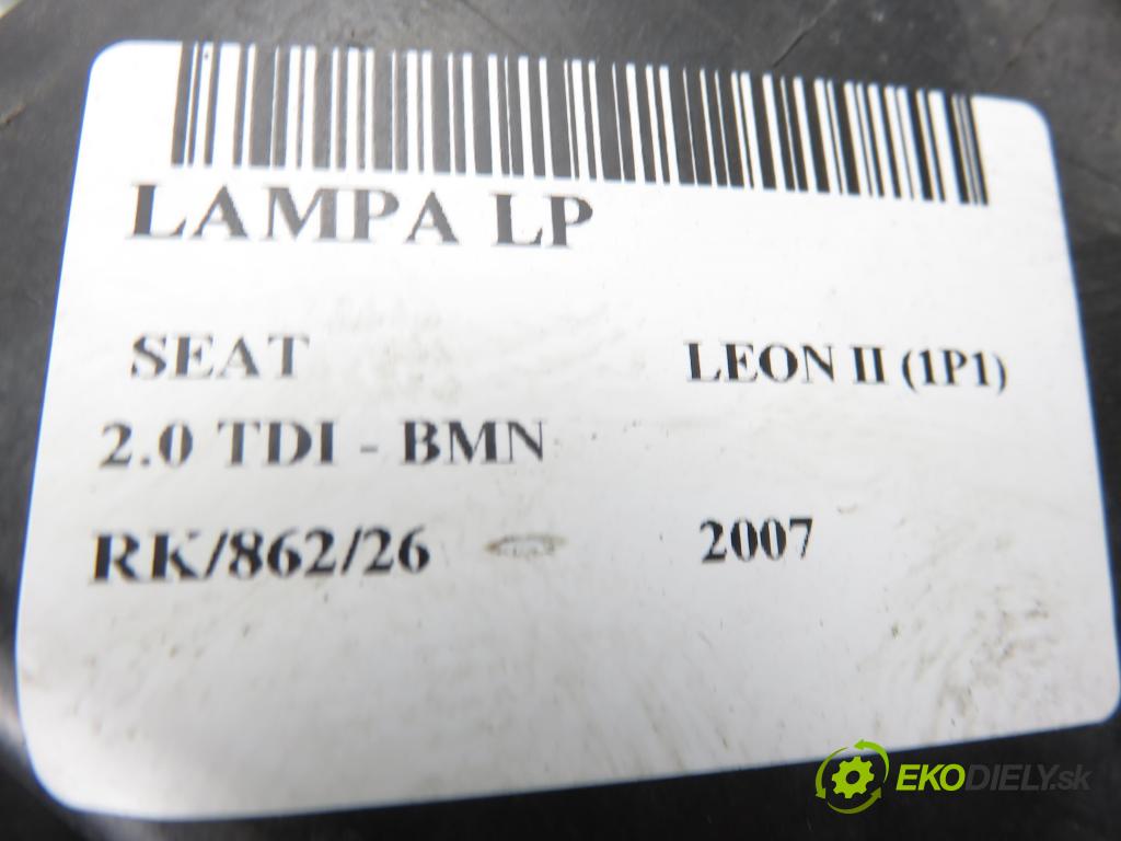 SEAT LEON (1P1) HB 2007 125,00 2.0 TDI - BMN 1968,00 Svetlo LP 1P1941007B