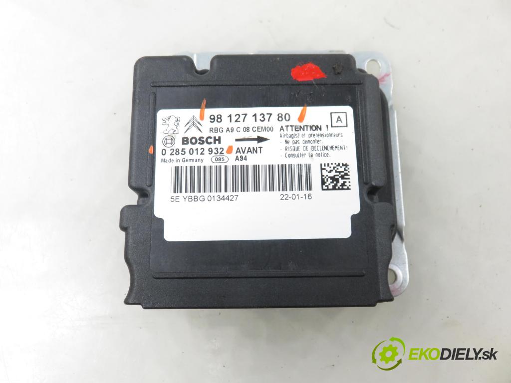 PEUGEOT 2008 I (CU_) CROSSOVER 2016 81,00 1.2 THP 110 - HNZ (EB2DT) 1199,00 MODUL air BAG 9812713780 ; 0285012932