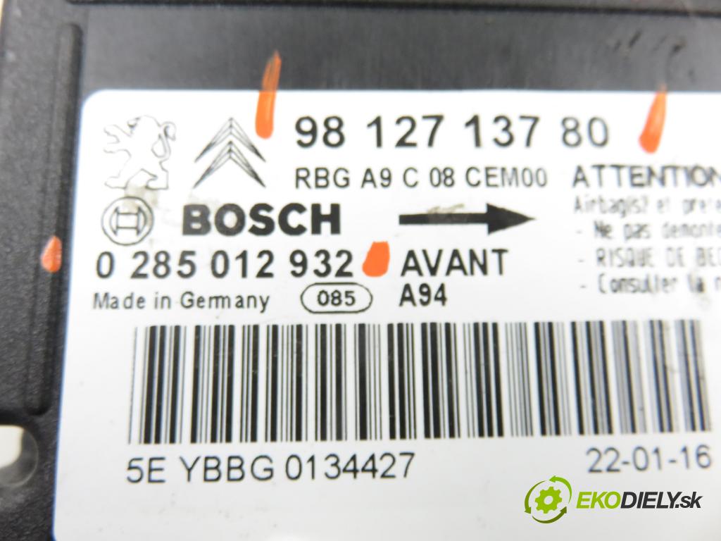 PEUGEOT 2008 I (CU_) CROSSOVER 2016 81,00 1.2 THP 110 - HNZ (EB2DT) 1199,00 MODUL air BAG 9812713780 ; 0285012932