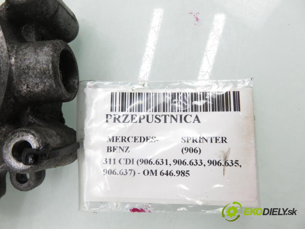 MERCEDES-BENZ SPRINTER 3,5-t Skrzynia (906) FURGON 2007 80,00 311 CDI (906.631, 906.633, 906.635, 906.637) - OM  2148,00 Škrtiaca klapka 6460901070 ; A2C53090824 (Škrtiaca klapka)