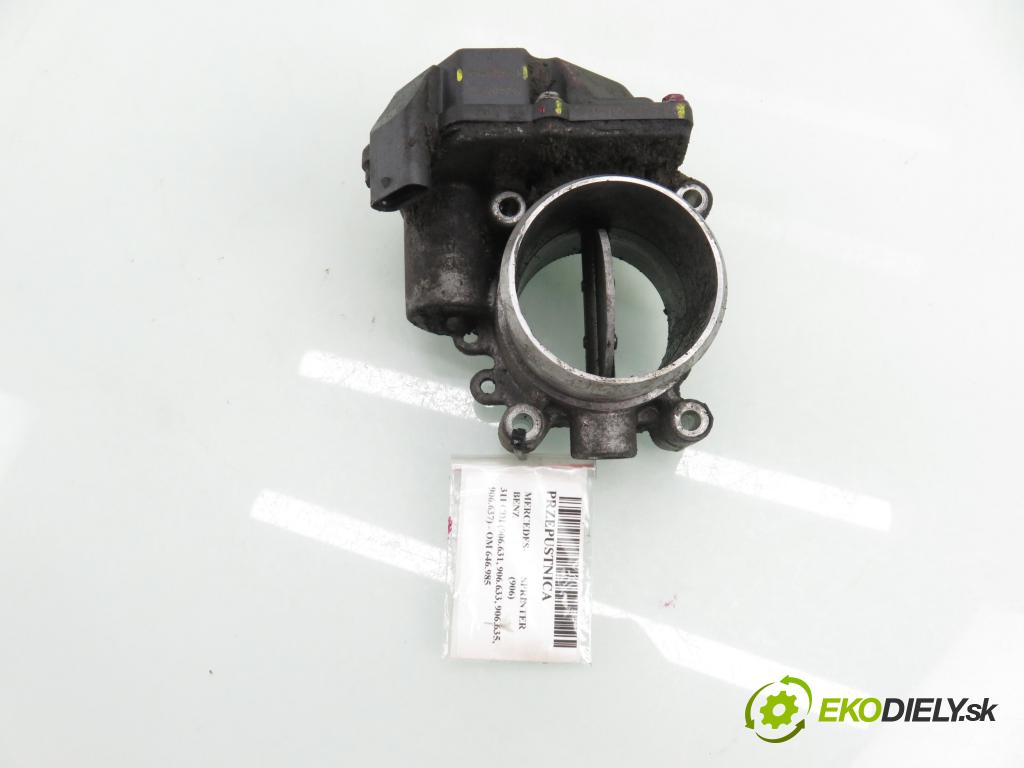 MERCEDES-BENZ SPRINTER 3,5-t Skrzynia (906) FURGON 2007 80,00 311 CDI (906.631, 906.633, 906.635, 906.637) - OM  2148,00 Škrtiaca klapka 6460901070 ; A2C53090824 (Škrtiaca klapka)