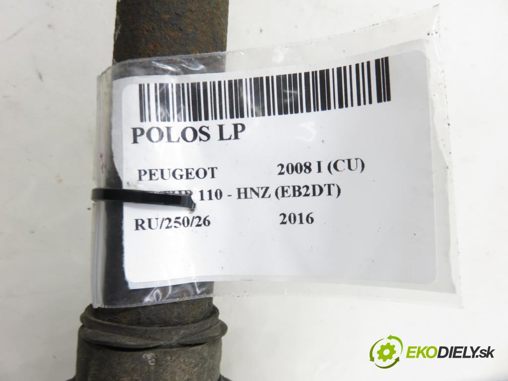PEUGEOT 2008 I (CU_) CROSSOVER 2016 81,00 1.2 THP 110 - HNZ (EB2DT) 1199,00 Poloos LP 9800387380