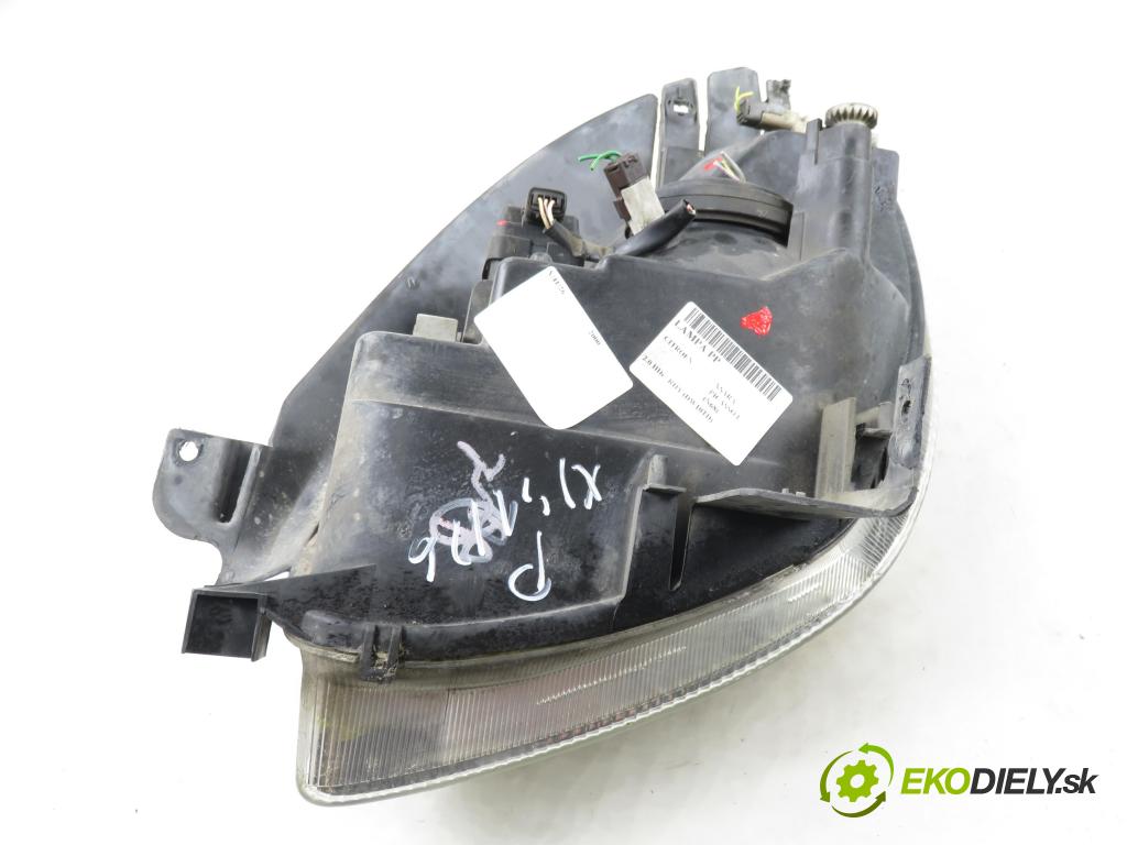 CITROEN XSARA PICASSO (N68) MINIVAN 2000 66,00 2.0 HDi 8V 90 - RHY 1997,00 Svetlo PP 9631494980