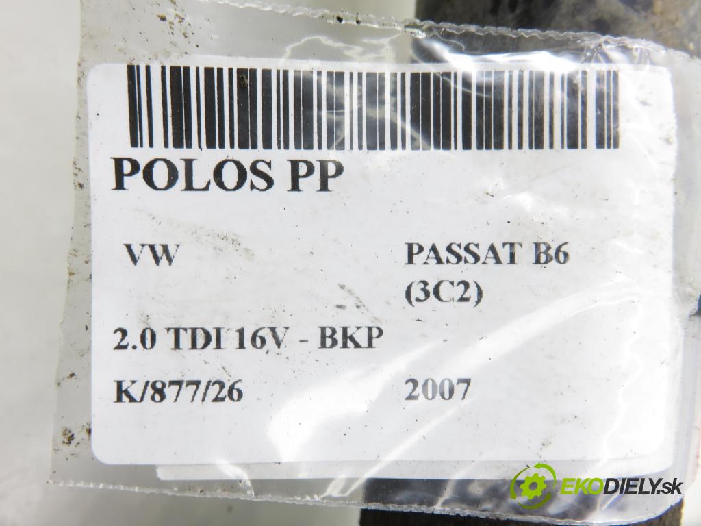 VW PASSAT B6 (3C2) SEDAN 2007 103,00 2.0 TDI 16V - BKP 1968,00 Poloos PP 1K0407272ER