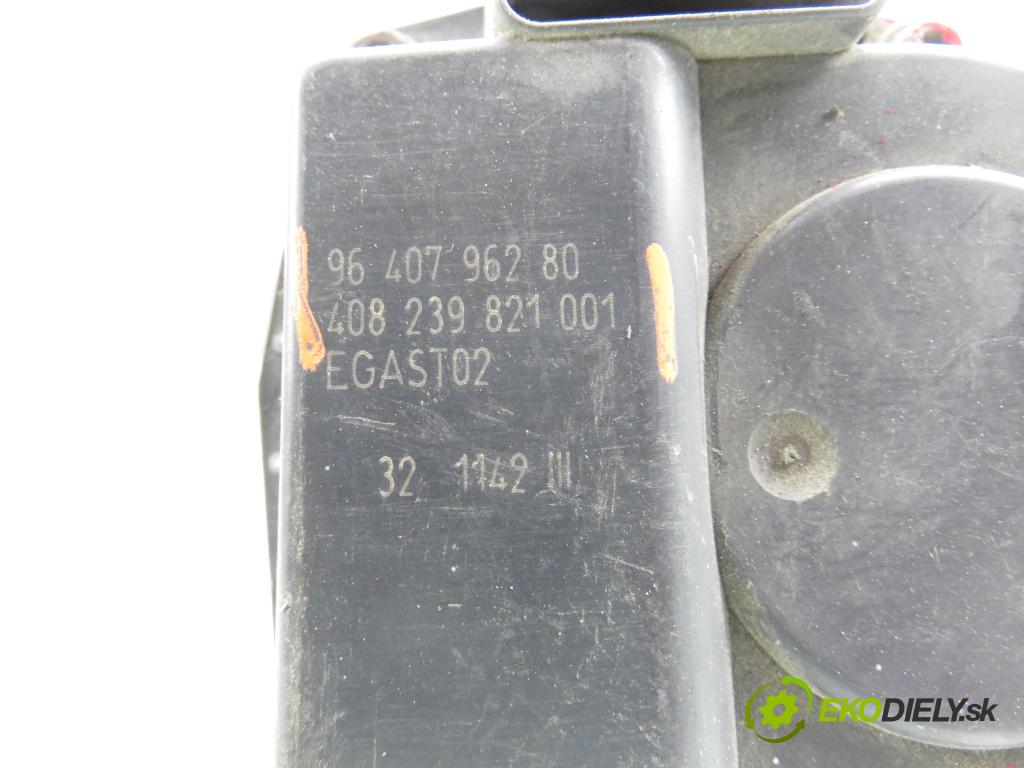CITROEN C3 I (FC_) HB 2003 54,00 1.4 i - KFV (TU3JP) 1360,00 Škrtiaca klapka 9640796280 ; 408239821001 (Škrtiaca klapka)