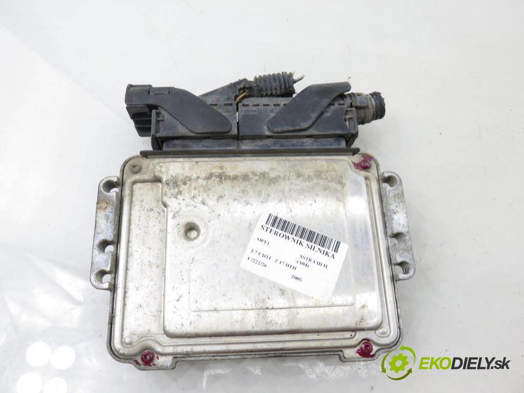 OPEL ASTRA H (A04) HB 2005 74,00 1.7 CDTI - Z 17 DTH 1686,00 Riadiaca jednotka Motor 55556829ZH ; 8973785712 ; 0281011943