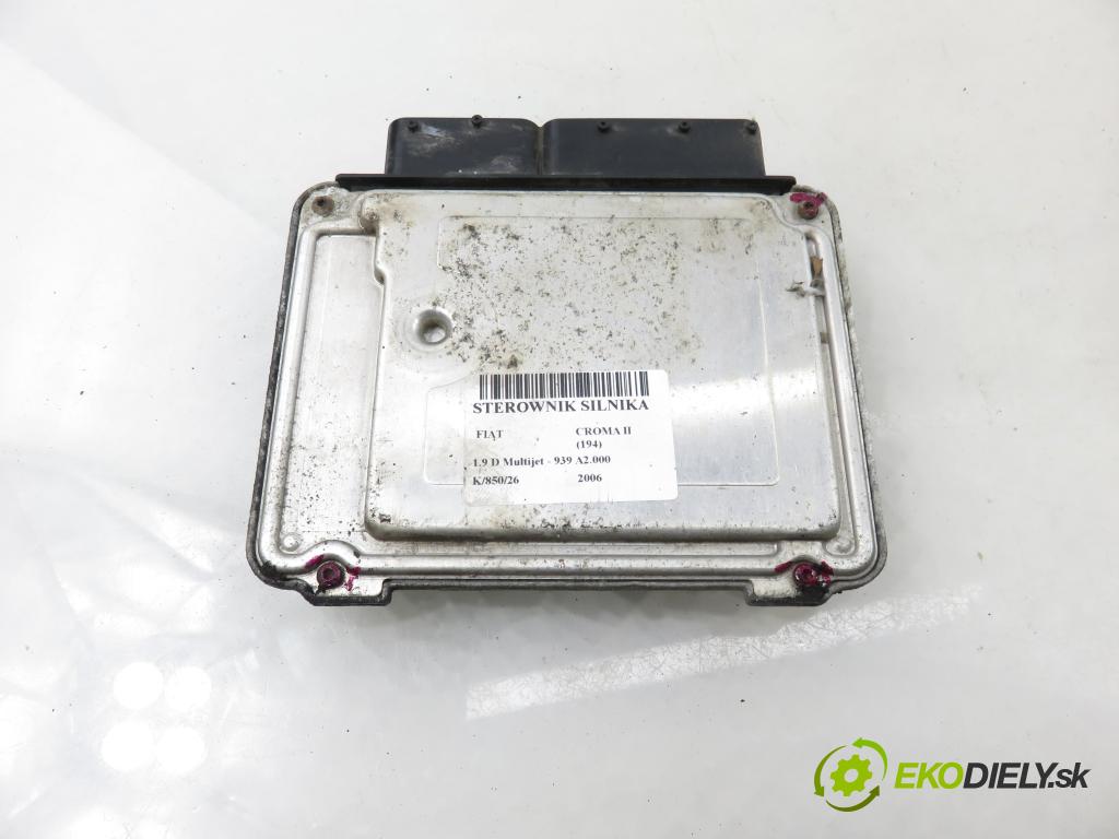FIAT CROMA (194_) KOMBI 2006 110,00 1.9 D Multijet - 939 A2.000 1910,00 Riadiaca jednotka Motor 55205059 ; 0281012898