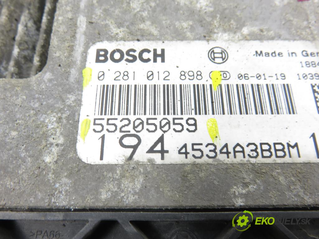 FIAT CROMA (194_) KOMBI 2006 110,00 1.9 D Multijet - 939 A2.000 1910,00 Riadiaca jednotka Motor 55205059 ; 0281012898