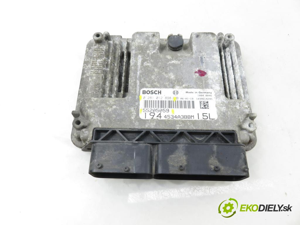 FIAT CROMA (194_) KOMBI 2006 110,00 1.9 D Multijet - 939 A2.000 1910,00 Riadiaca jednotka Motor 55205059 ; 0281012898
