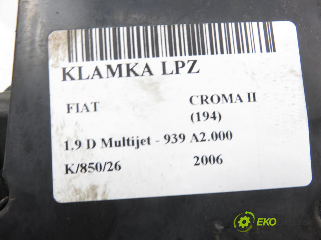 FIAT CROMA (194_) KOMBI 2006 110,00 1.9 D Multijet - 939 A2.000 1910,00 klika LPZ 