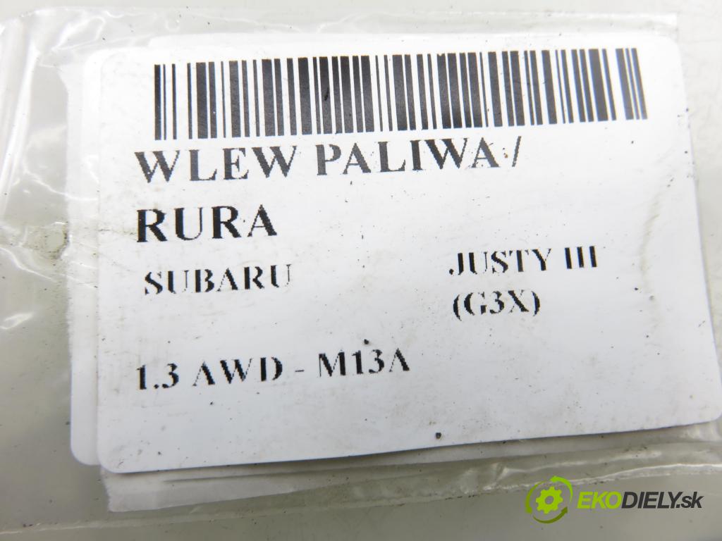 SUBARU JUSTY III (G3X) HB 2004 69,00 1.3 AWD 94 - M13A 1328,00 hrdlo nádrže paliva / Rúra