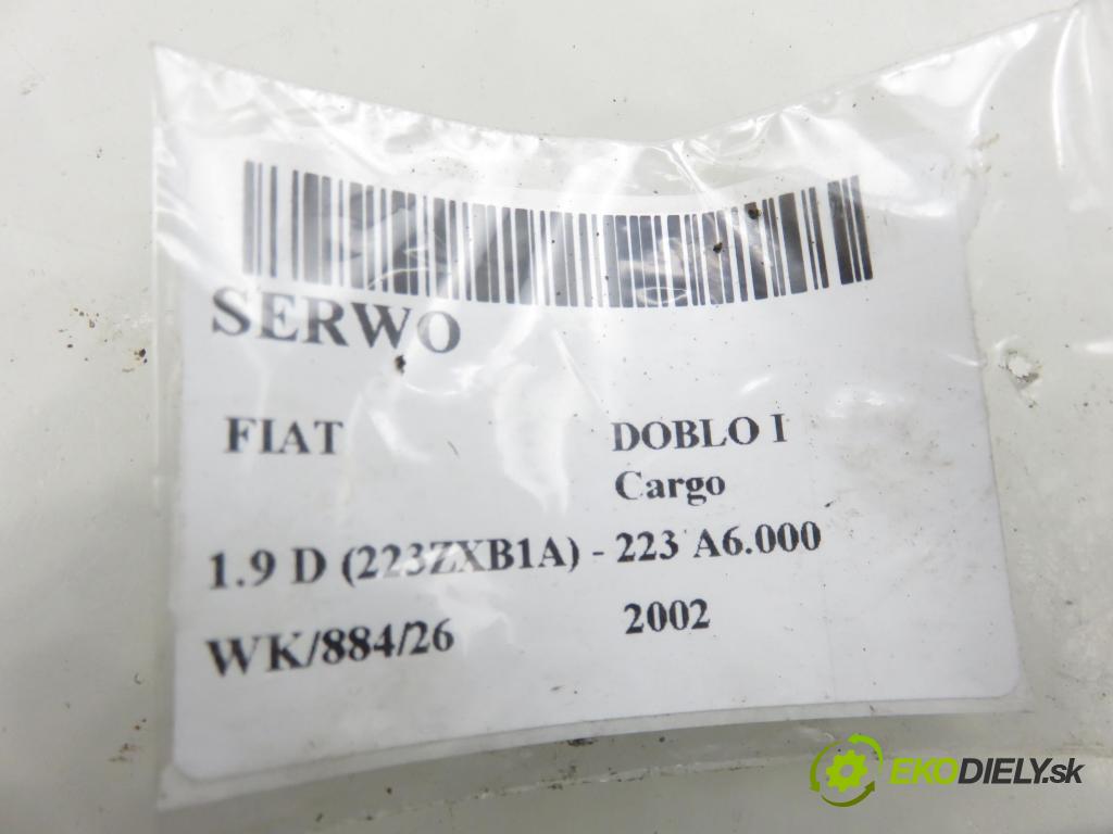 FIAT DOBLO Cargo (223_) FURGON 2002 46,00 1.9 D (223ZXB1A) - 223 A6.000 1910,00 Posilovač 0467479350E ; 03775240314 (Servočerpadlo)
