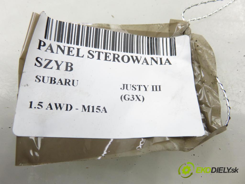 SUBARU JUSTY III (G3X) MINIVAN 2004 79,00 1.5 AWD - 99 M15A 1490,00 Panel ovládaní oken 517920L