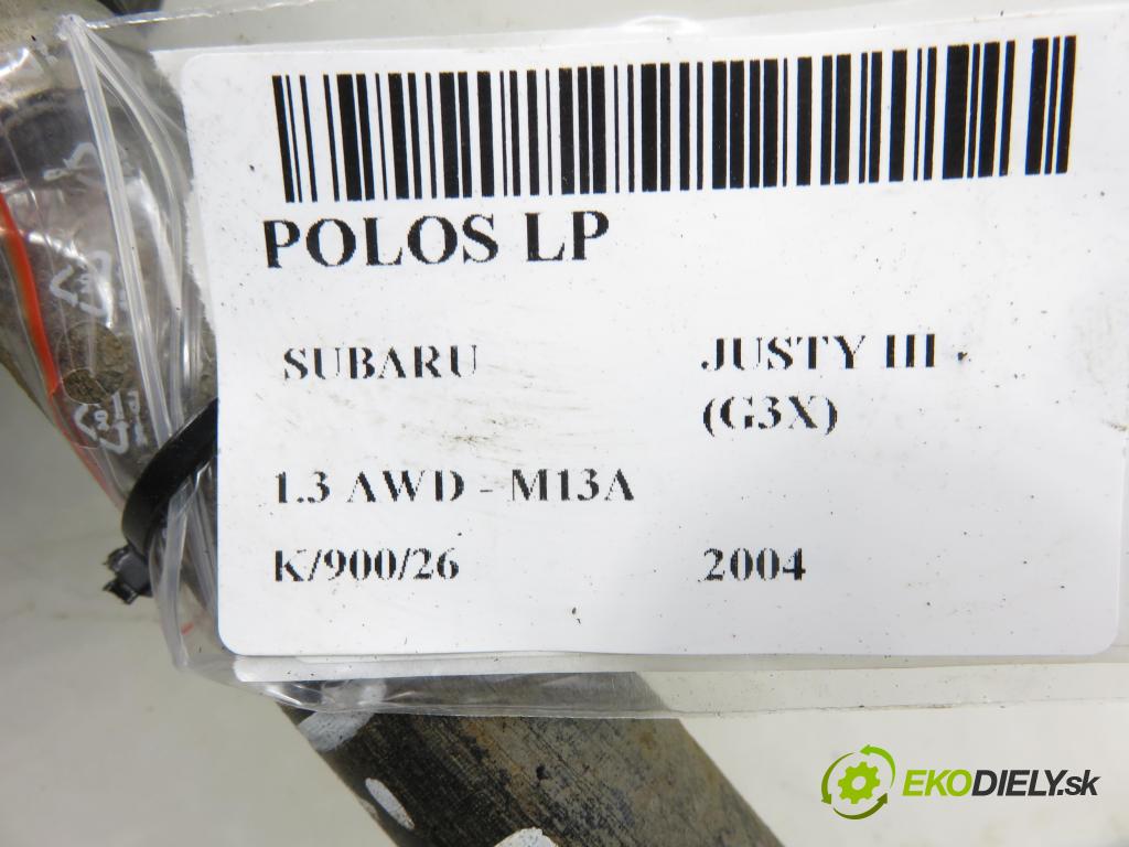 SUBARU JUSTY III (G3X) HB 2004 69,00 1.3 AWD 94 - M13A 1328,00 poloos LP