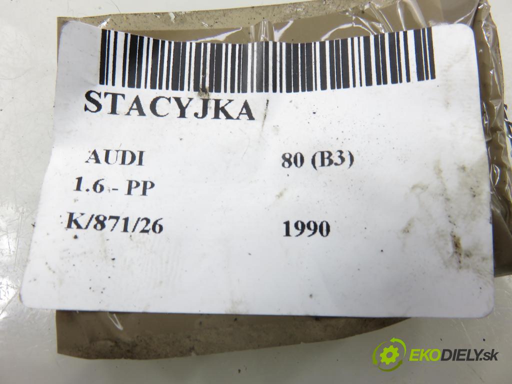 AUDI 80 (89, 89Q, 8A, B3) SEDAN 1990 51,00 1.6 - PP 1595,00 spinačka 893905851D (Spínacia skrinka)