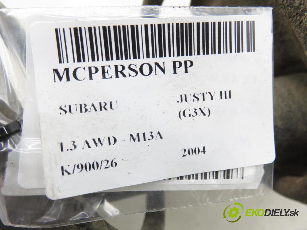 SUBARU JUSTY III (G3X) HB 2004 69,00 1.3 AWD - M13A 1328,00 MCPERSON PP