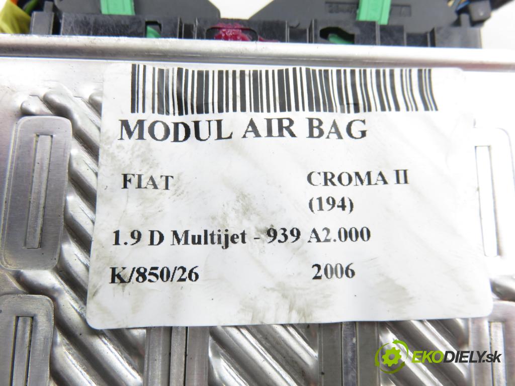 FIAT CROMA (194_) KOMBI 2006 110,00 1.9 D Multijet 150 - 939 A2.000 1910,00 MODUL air BAG 51746149