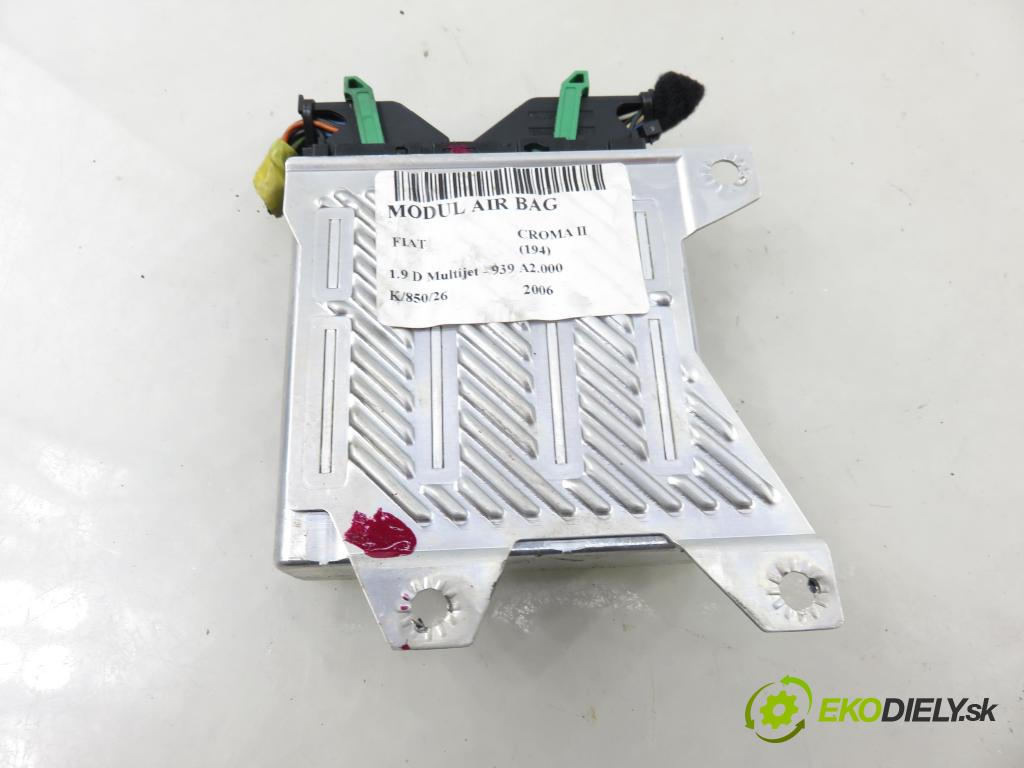 FIAT CROMA (194_) KOMBI 2006 110,00 1.9 D Multijet 150 - 939 A2.000 1910,00 MODUL air BAG 51746149