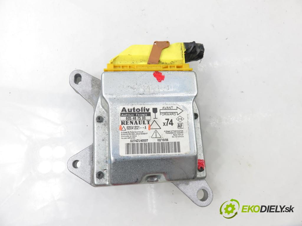 RENAULT LAGUNA II Grandtour (KG0/1_) KOMBI 2006 0,00 1.9 dCi (KG12) - F9Q 758 1870,00 MODUL air BAG 8200412021A