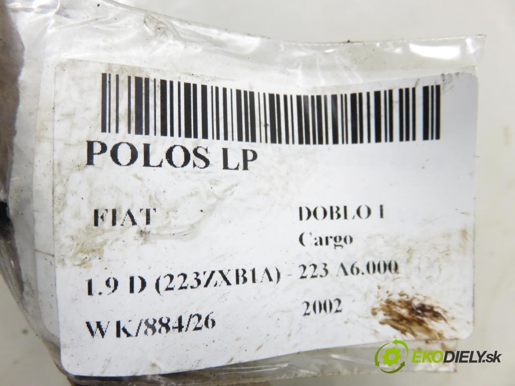 FIAT DOBLO Cargo (223_) FURGON 2002 46,00 1.9 D 63 1910,00 poloos LP