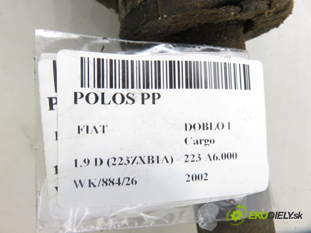 FIAT DOBLO Cargo (223_) FURGON 2002 46,00 1.9 D 63 1910,00 poloos PP