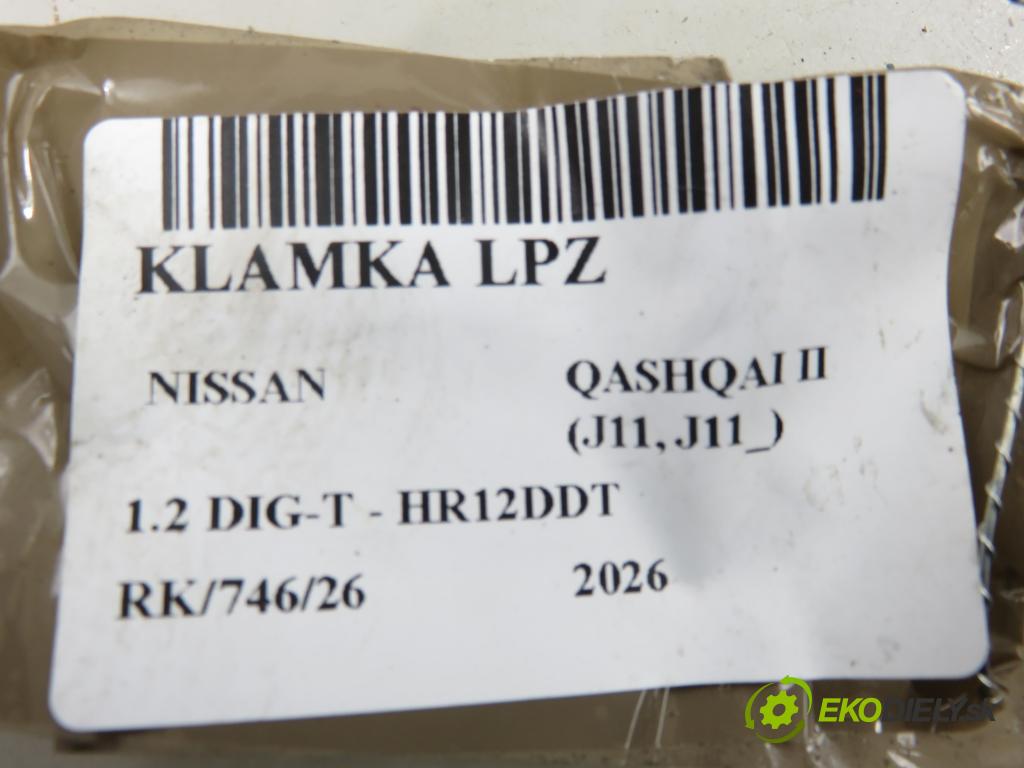 NISSAN QASHQAI II (J11, J11_) CROSSOVER 2015 85,00 1.2 DIG-T - HR12DDT 1197,00 klika LPZ 