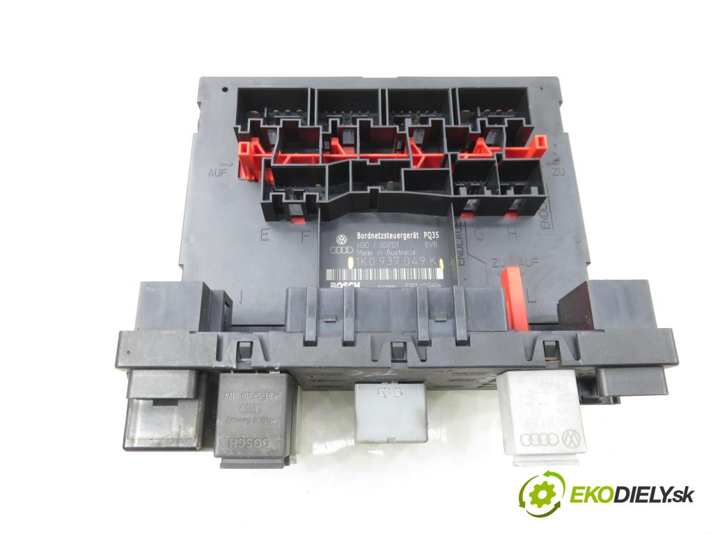 VW TOURAN (1T1, 1T2) MINIVAN 2004 74,00 1.9 TDI PD 100 - AVQ 1896,00 MODUL BORDNETZ 1K0937049K