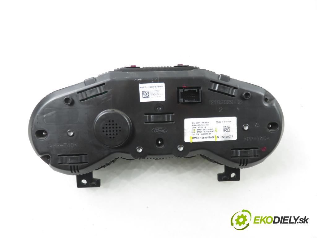 FORD FOCUS III HB 2014 74,00 1.0 EcoBoost - M2DA 998,00 Prístrojovka elektrický BM5T10849BAG ; BM5T14C226AE ; BM5T14C026AAC