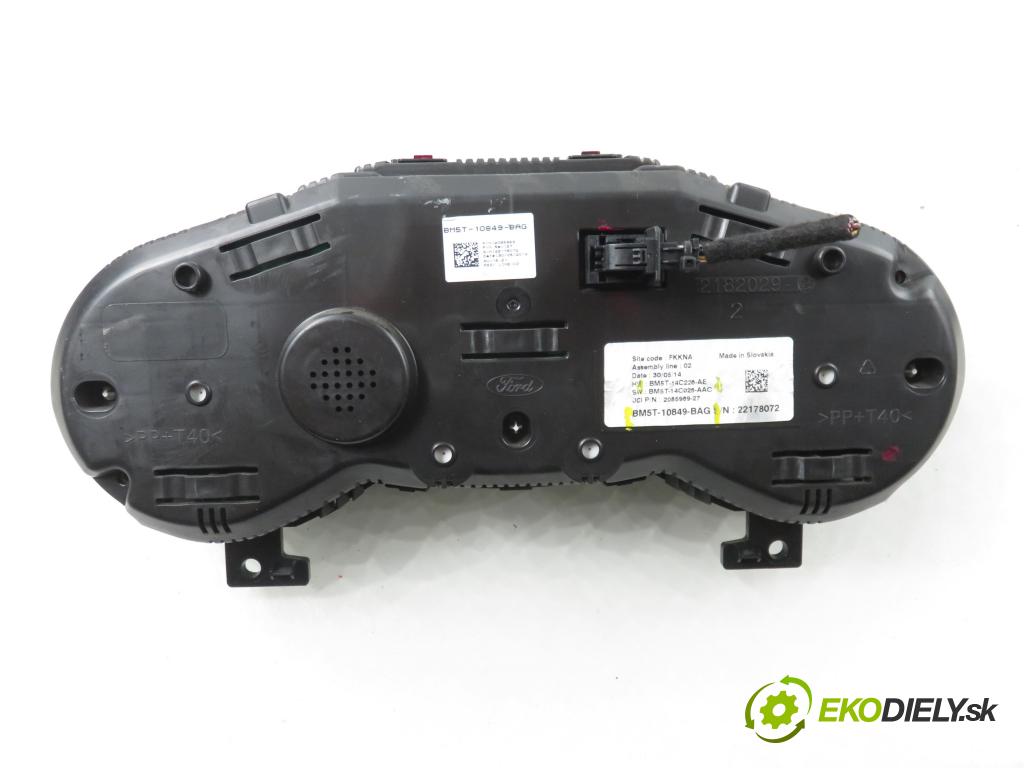 FORD FOCUS III HB 2014 74,00 1.0 EcoBoost - M2DA 998,00 Prístrojovka elektrický BM5T10849BAG ; BM5T14C226AE ; BM5T14C026AAC
