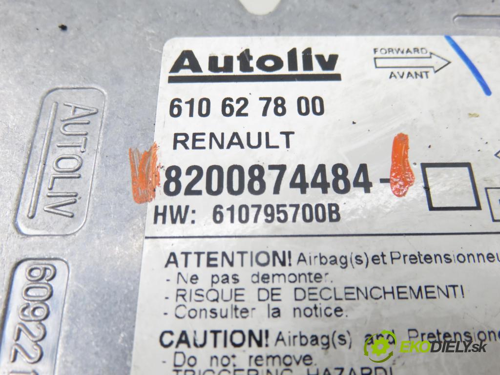 RENAULT MEGANE II (BM0/1_, CM0/1_) HB 2008 78,00 1.5 dCi 106 - K9K 732 1461,00 MODUL air BAG 8200874484