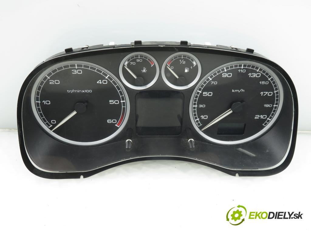 PEUGEOT 307 (3A/C) HB 2001 66,00 2.0 HDi 90 - RHY (DW10TD) 1997,00 Prístrojovka elektrický 9636708880C