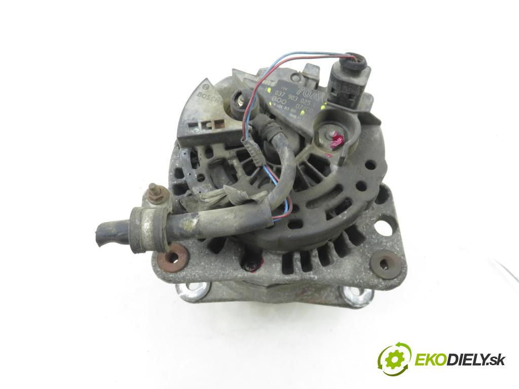 VW POLO CLASSIC (6V2) SEDAN 2000 44,00 1.4 60 - AEX 1390,00 Alternátor 037903025L ; 0124315005 (Alternátor)