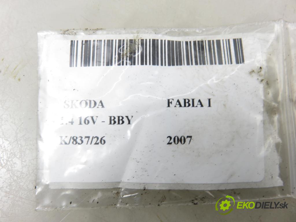 SKODA FABIA I (6Y2) HB 2007 55,00 1.4 16V - BBY 1390,00 škrtíci klapka 03C133062B ; A2C53030790 (Škrticí klapka)