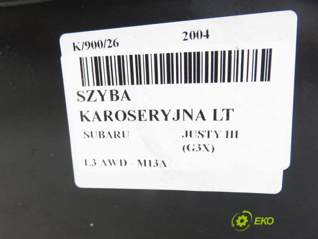 SUBARU JUSTY III (G3X) HB 2004 69,00 1.3 AWD - M13A 1328,00 Okno dverí LT