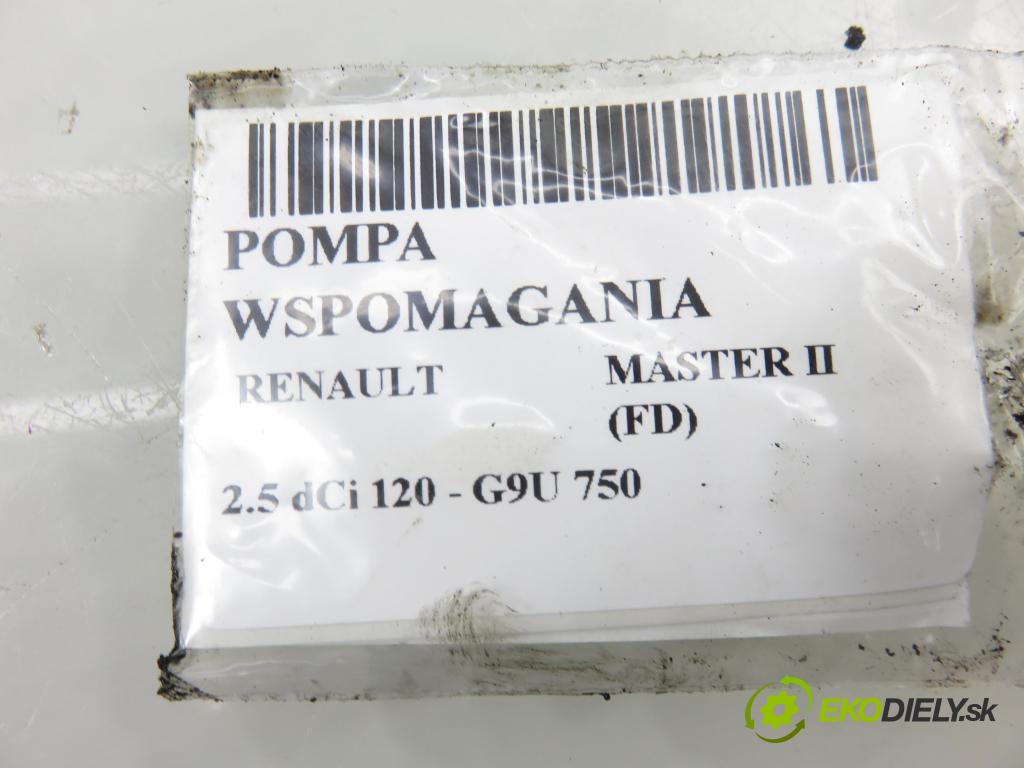 RENAULT MASTER II Skrzynia (FD) FURGON 2006 84,00 2.5 dCi 120 - G9U 750 2464,00 Pumpa servočerpadlo  (Servočerpadlo)