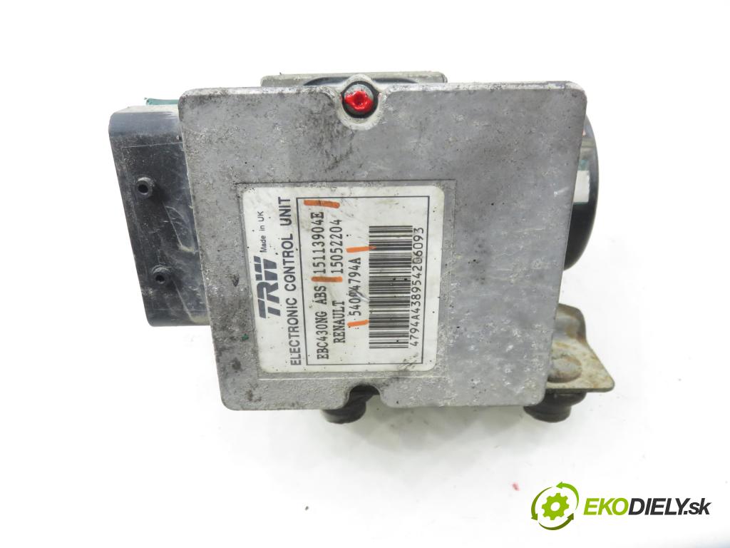 RENAULT MASTER II Skrzynia (FD) FURGON 2006 84,00 2.5 dCi 120 - G9U 750 2464,00 Pumpa ABS 15052204 ; 15113904E ; 54084794A (Pumpa ABS)
