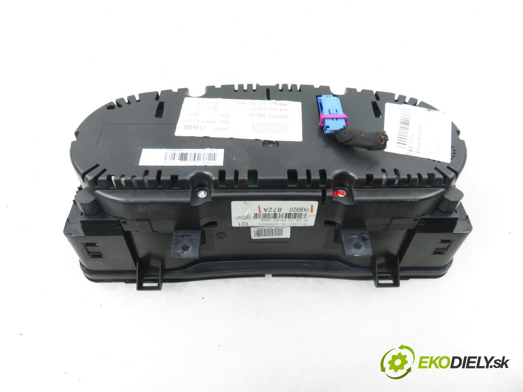 VW SCIROCCO III (137, 138) COUPE 2010 103,00 2.0 TDI - CBDB 1968,00 Prístrojovka elektrický 1K8920872A