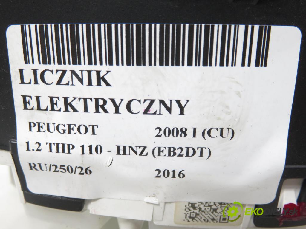 PEUGEOT 2008 I (CU_) CROSSOVER 2016 81,00 1.2 THP 110 - HNZ (EB2DT) 1199,00 Prístrojovka elektrický 9813848780