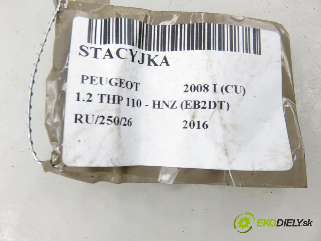 PEUGEOT 2008 I (CU_) CROSSOVER 2016 81,00 1.2 THP 110 - HNZ (EB2DT) 1199,00 spínačka 36454600 ; 9663123380 (Spínací skříňka)