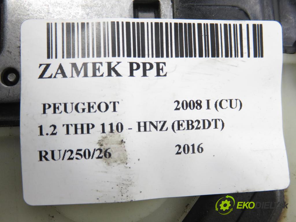 PEUGEOT 2008 I (CU_) CROSSOVER 2016 81,00 1.2 THP 110 - HNZ (EB2DT) 1199,00 zámok 9812500780