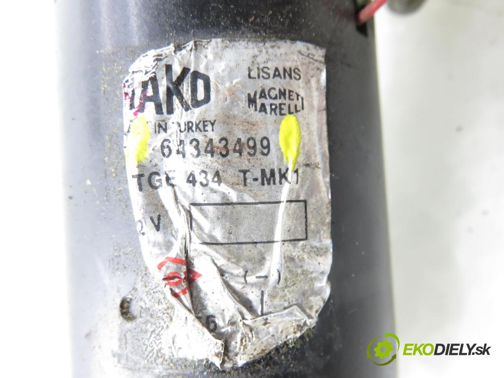 FIAT DOBLO Cargo (223_) FURGON 2002 46,00 1.9 D 63 1910,00 Motorček stieračov predný 64343499