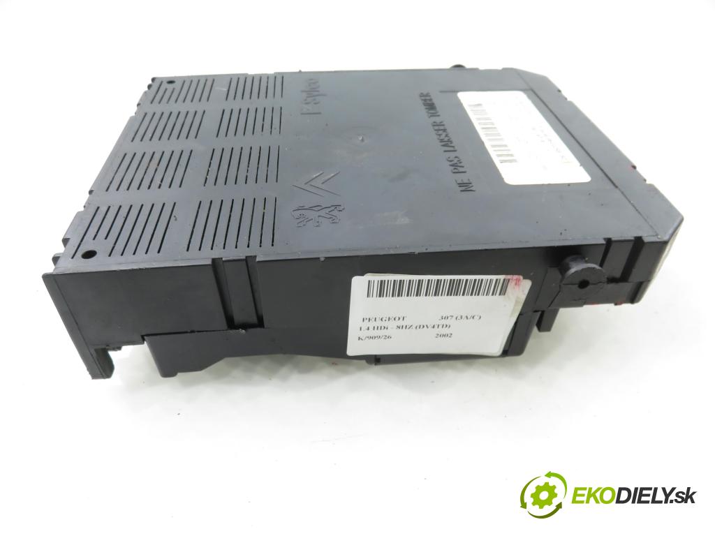 PEUGEOT 307 (3A/C) HB 2002 50,00 1.4 HDi - 8HZ (DV4TD) 1398,00 MODUL BSI 9636760580F ; 9644098180