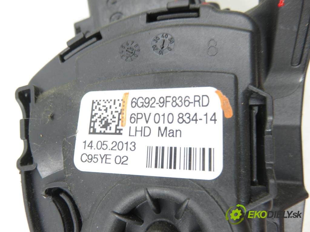 FORD MONDEO IV (BA7) LIFTBACK 2013 88,00 1.6 Ti - KGBA 1596,00 Potenciometer plynu 6PV01083414 ; 6G929F836RD (Potenciometer plynového pedálu)